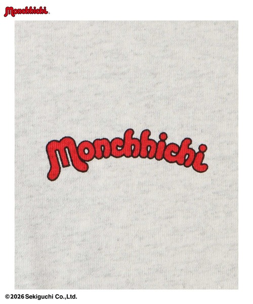 tシャツ 「 Monchhichi / モンチッチ 」 サガラ刺繍ロングスリーブT
