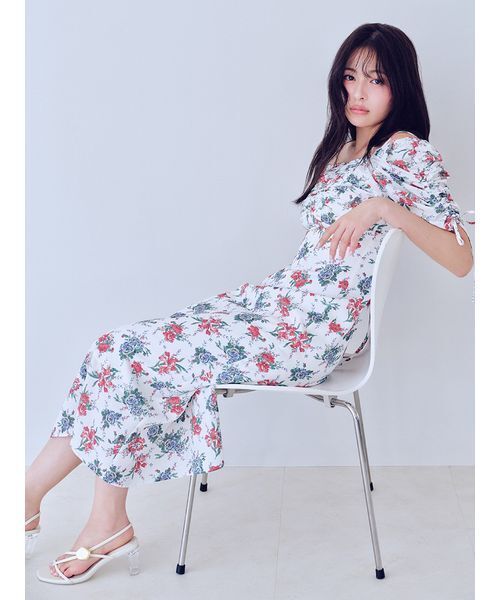SNIDEL（スナイデル） ワンピース 「WEB限定/ROSE Collection」ROSE