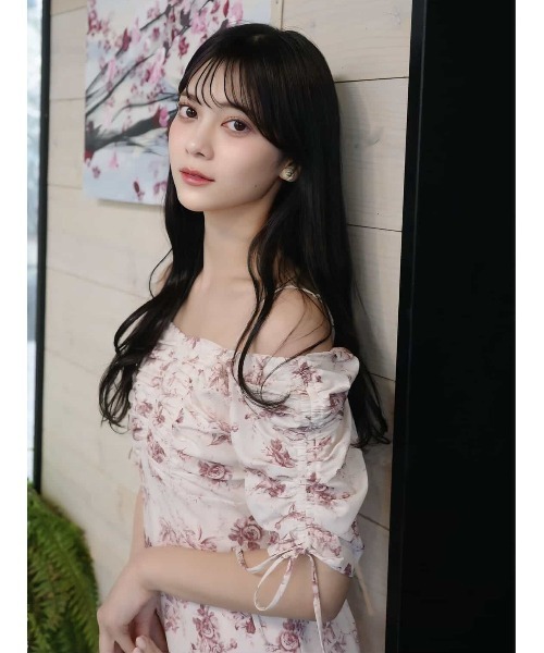 SNIDEL（スナイデル） ワンピース 「WEB限定/ROSE Collection」ROSE