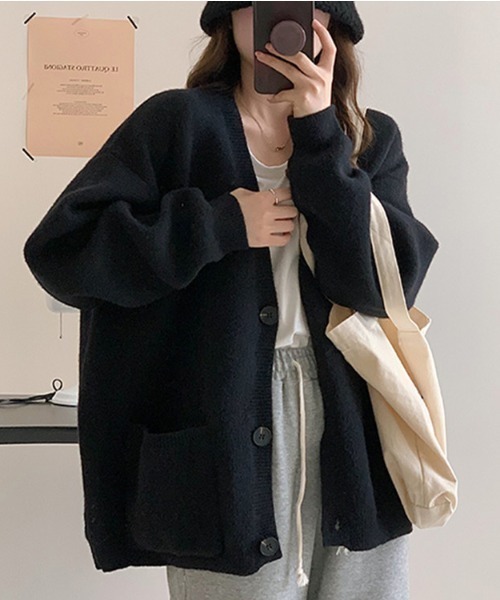 「gossip！ロサンゼルス」 ニットカーディガン FREE グリーン レディース_画像8