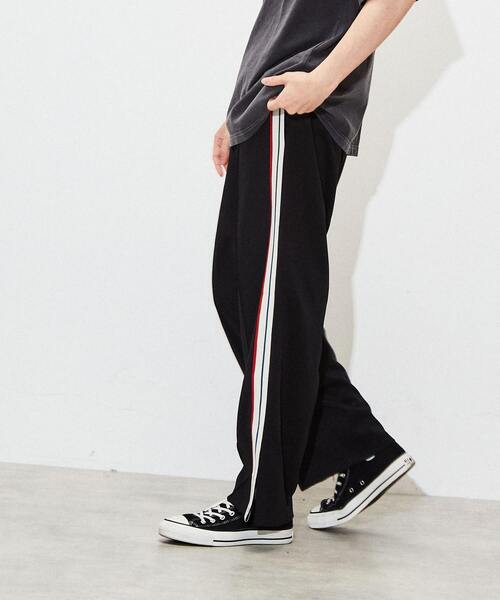 CONVERSE TOKYO 「CONVERSE TOKYO」 ジャージパンツ 4 ブラック メンズ