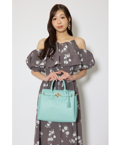 Ririさま rienda カデナバッグ rienda | 【森香澄さん着用】ベルトデザインカデナバッグ (すべて