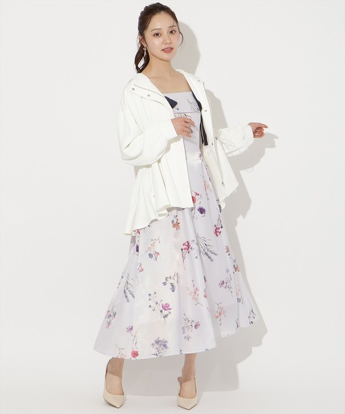 【新品】ウィルセレクション　ドロストペプラムフード　ブルゾン WILLSELECTION（ウィルセレクション） ブルゾン アウター ドロスト