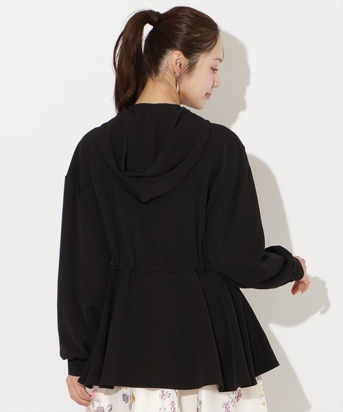 【新品】ウィルセレクション　ドロストペプラムフード　ブルゾン WILLSELECTION（ウィルセレクション） ブルゾン アウター ドロスト