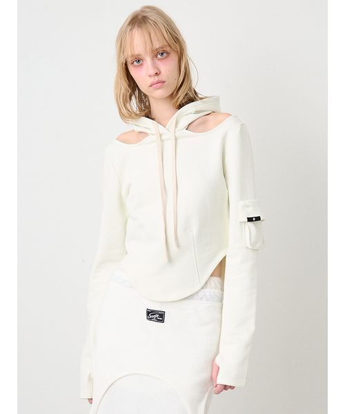 SORIN（ソリン） パーカー Back Open Slim Hoodie/バックオープン