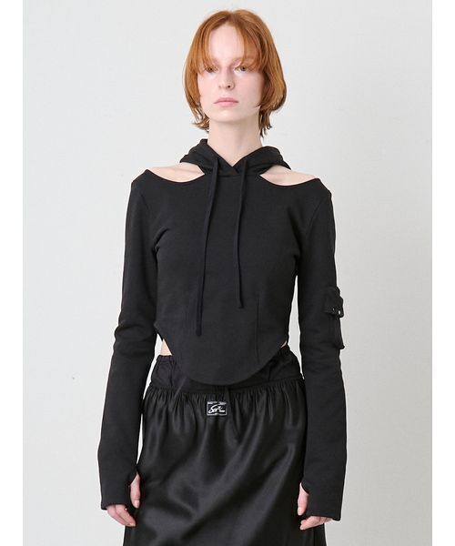 SORIN（ソリン） パーカー Back Open Slim Hoodie/バックオープン