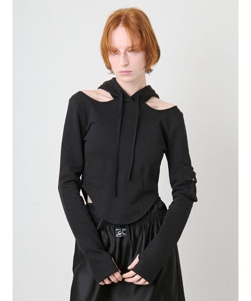 SORIN（ソリン） パーカー Back Open Slim Hoodie/バックオープン