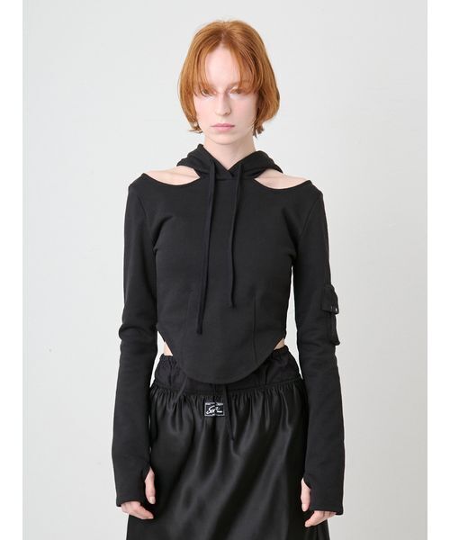SORIN（ソリン） パーカー Back Open Slim Hoodie/バックオープン
