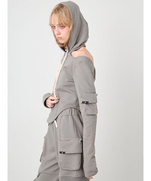 SORIN（ソリン） パーカー Back Open Slim Hoodie/バックオープン