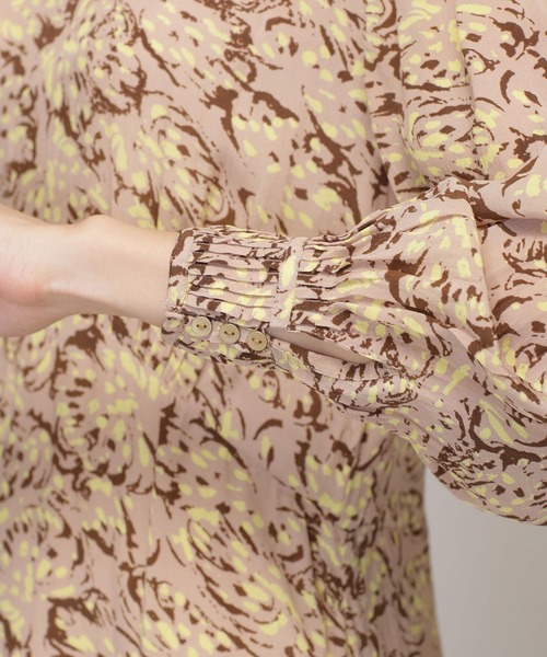 「NE QUITTEZ PAS!」 長袖ワンピース FREE ベージュ レディース_画像3