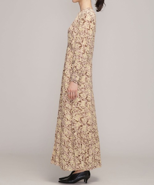 「NE QUITTEZ PAS!」 長袖ワンピース FREE ベージュ レディース_画像5