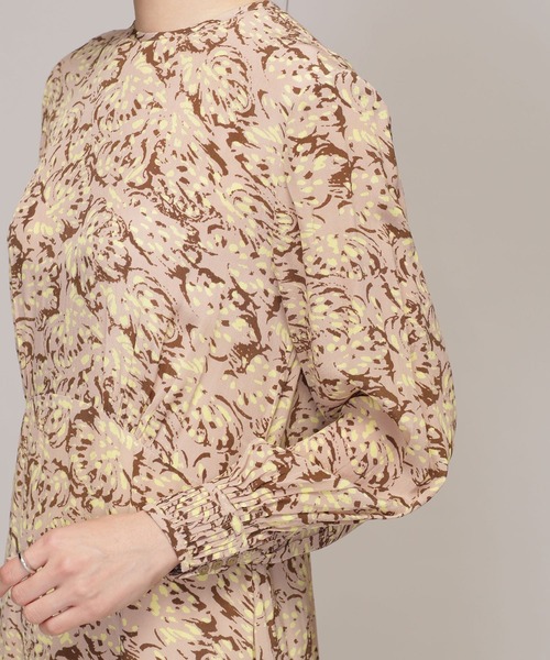 「NE QUITTEZ PAS!」 長袖ワンピース FREE ベージュ レディース_画像6