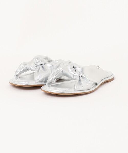 サンダル ELENA FLAT SLIDE Sandal レディース | MICHAEL KORS