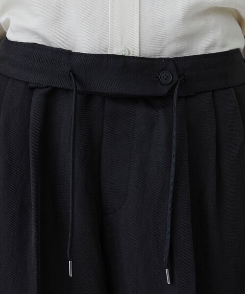 パンツ VINTAGE SILK LINEN 3タックスラックス メンズの画像