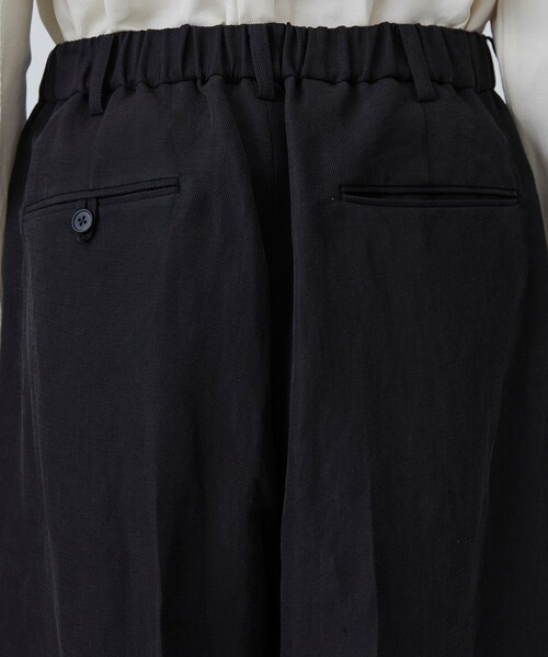 パンツ VINTAGE SILK LINEN 3タックスラックス メンズの画像