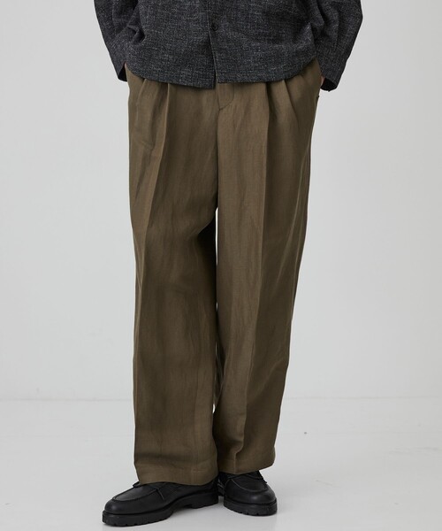 UNITED TOKYO（ユナイテッドトウキョウ） パンツ VINTAGE SILK LINEN 3