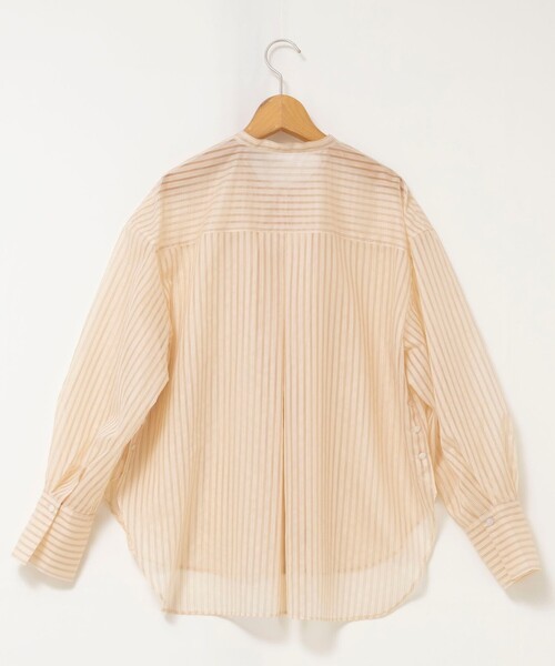 NOLLEY'S（ノーリーズ） ブラウス シャツ ウォッシャブルサイドボタン