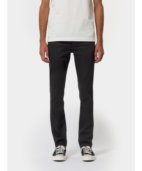 「Nudie Jeans」 デニムパンツ 30inch ブラック メンズの画像