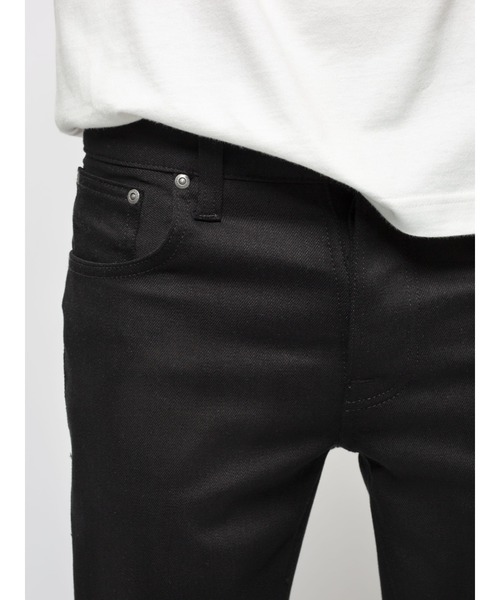 「Nudie Jeans」 デニムパンツ 30inch ブラック メンズの画像