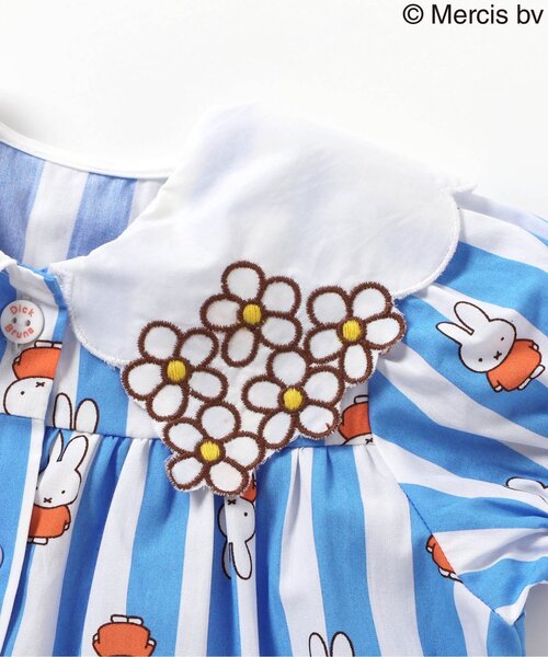 Miffy（ミッフィー） ワンピース 「リンク」Dick Bruna ストライプ