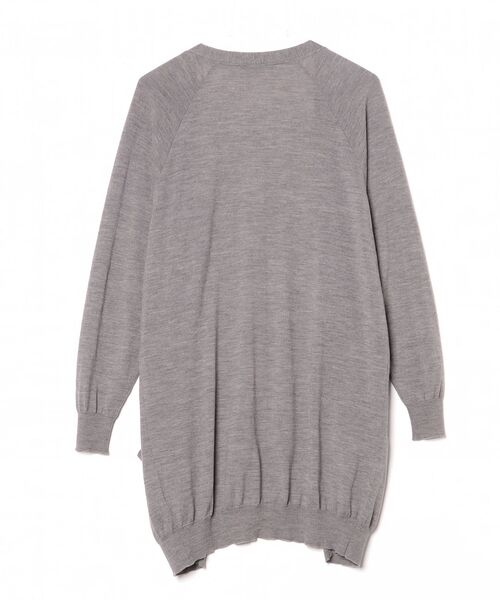 「ALBERTA FERRETTI」 ニットカーディガン 2 グレー レディース_画像2