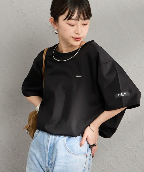 TATRAS（タトラス） tシャツ 別注 DANILO ワンポイント刺繍ロゴ