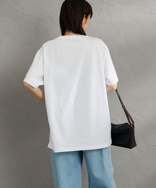 TATRAS（タトラス） tシャツ 別注 DANILO ワンポイント刺繍ロゴ