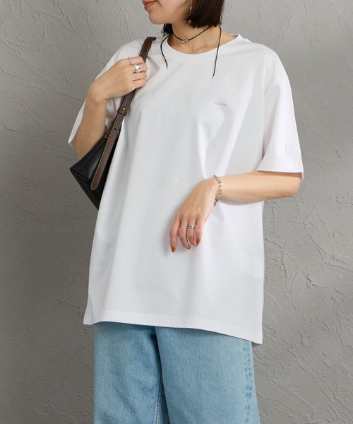 TATRAS（タトラス） tシャツ 別注 DANILO ワンポイント刺繍ロゴ