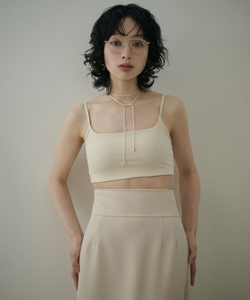 チューブトップ ベアトップ seamless relax bra top /シームレスパッド