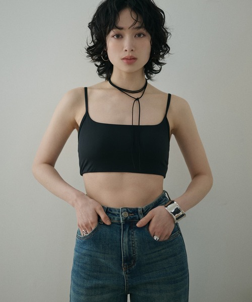 チューブトップ ベアトップ seamless relax bra top /シームレスパッド