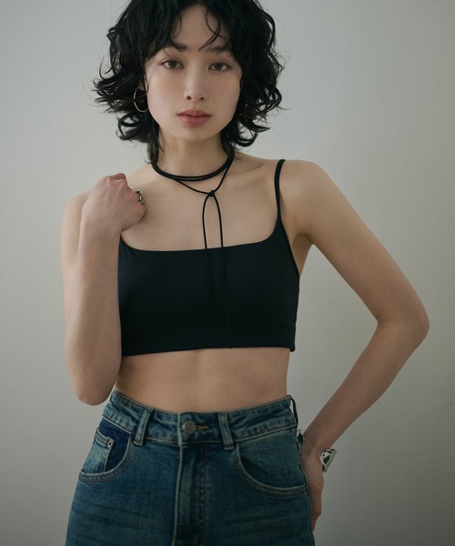 チューブトップ ベアトップ seamless relax bra top /シームレスパッド
