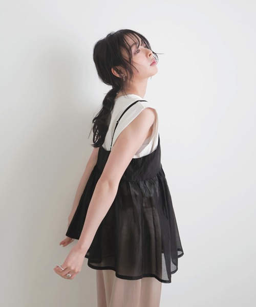 LIAN（リアン） キャミソール レースシアーキャミ : ZOZOTOWN Yahoo!店