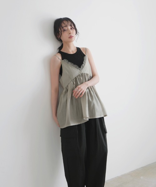 LIAN（リアン） キャミソール レースシアーキャミ : ZOZOTOWN Yahoo!店