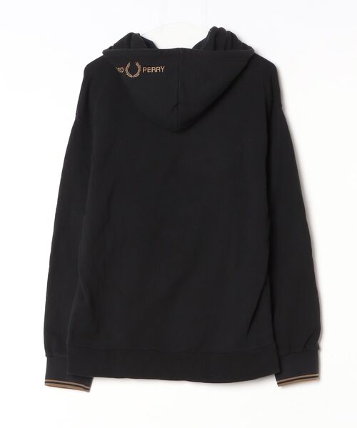FRED PERRY（フレッドペリー） プルオーバーパーカー L ブラック