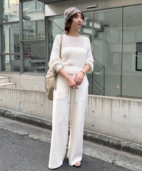 スウェットパンツ ジャージ ドロストスウェットパンツ レディース_11