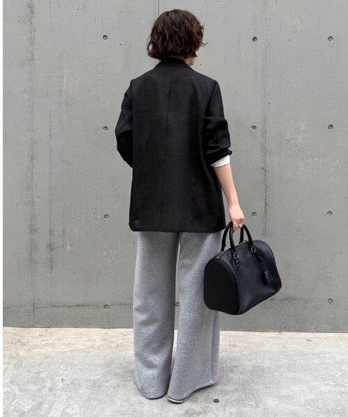 スウェットパンツ ジャージ ドロストスウェットパンツ レディース_18