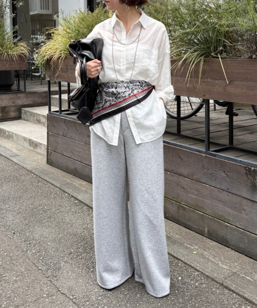 スウェットパンツ ジャージ ドロストスウェットパンツ レディース