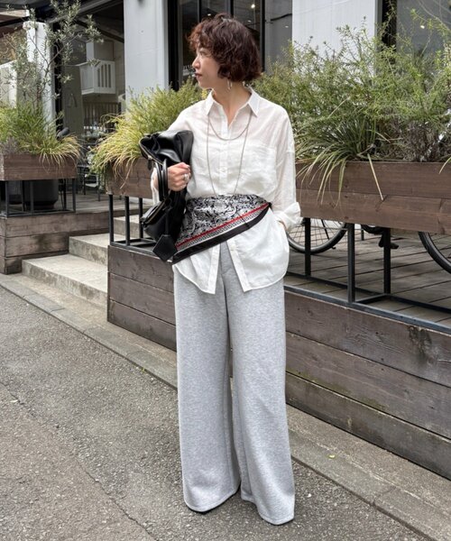 cozy-rad トレーナーとグレー スウェット パンツ 150cmセット Loungedress（ラウンジドレス） スウェットパンツ ジャージ ドロスト