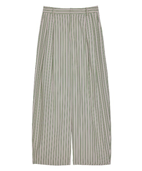 Ameri（アメリ） ワイドパンツ パンツ MULTI STRIPE EGG PANTS