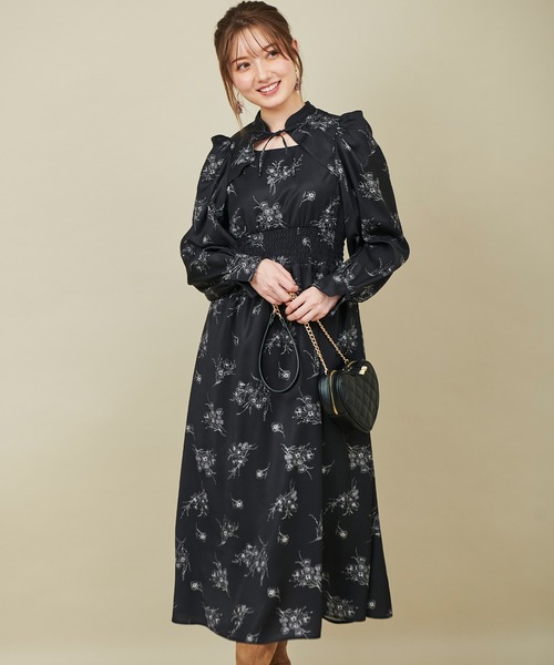「31 Sons de mode」 長袖ワンピース 36 クリーム レディース_画像4