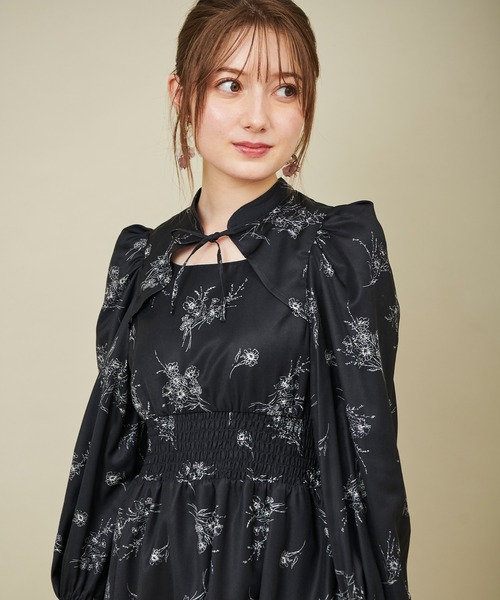 「31 Sons de mode」 長袖ワンピース 36 クリーム レディース_画像5