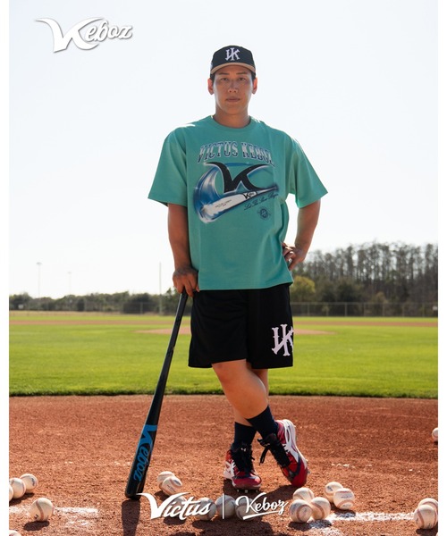 KEBOZ（ケボズ） ハーフパンツ パンツ VICTUS × KEBOZ MESH BASEBALL