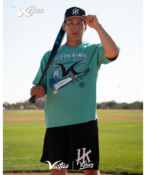 KEBOZ（ケボズ） パンツ VICTUS × KEBOZ MESH BASEBALL SHORTS メンズ