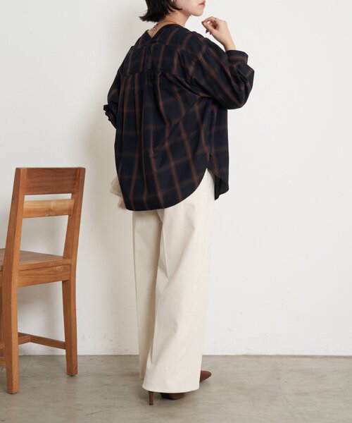 「Jena espace merveilleux」 イージーパンツ FREE ブラック レディース_画像4