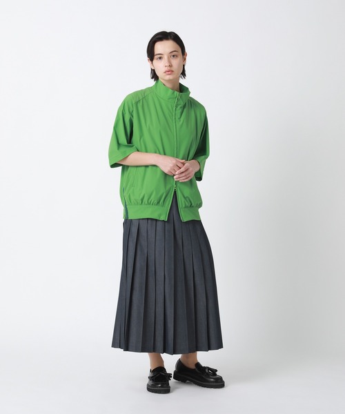 「ZUCCa」 プリーツスカート S size ネイビー レディース_画像2