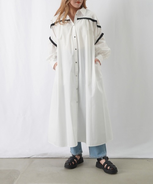 LADY LUCK LUCA（レディラックルカ） シャツワンピース - ホワイト
