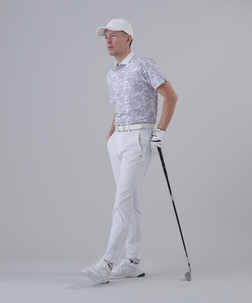 St ANDREWS パンツ 「St ANDREWS」「ストレッチ」ドビーストライプ