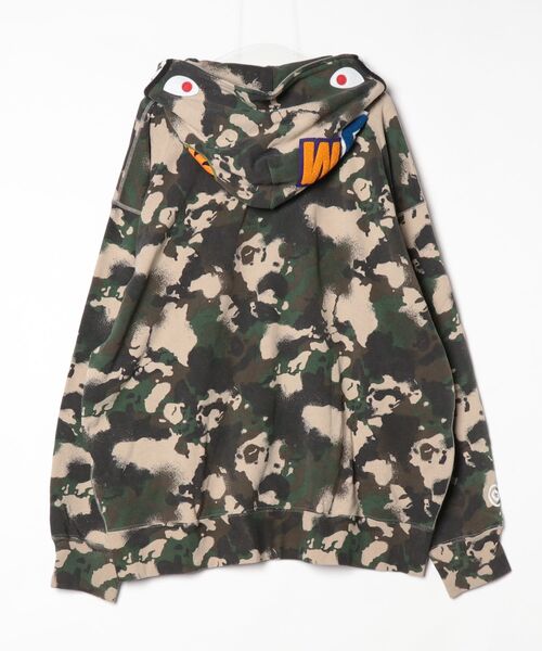 A BATHING APE（アベイシングエイプ） MAP CAMO SHARK RELAXED FIT