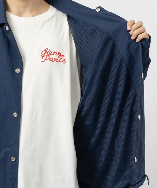 コート ジャケット 「KENZO」FE65BL1639NV WINDBREAKER メンズの画像
