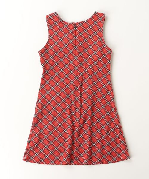 BURBERRY バーバリー ワンピース 130 キッズ チェック 女の子 BURBERRY（バーバリー） 「KIDS」チェック柄ノースリーブワンピース